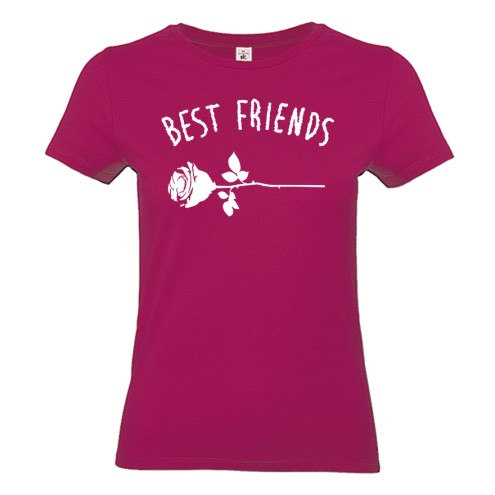 Best Friends ROSE T-Shirt Girlie Shirt