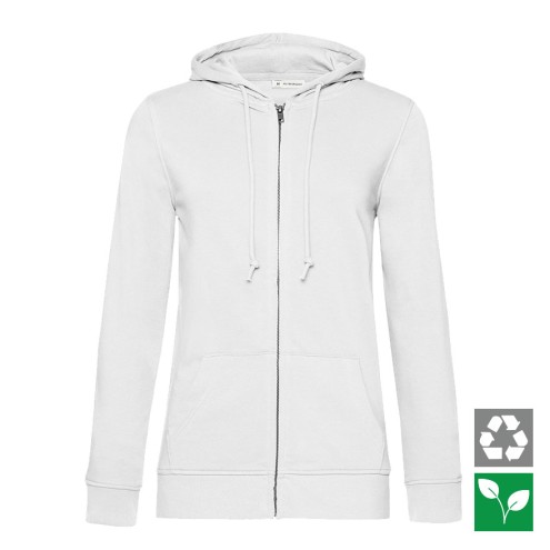 Organic Zipped Hoodie women